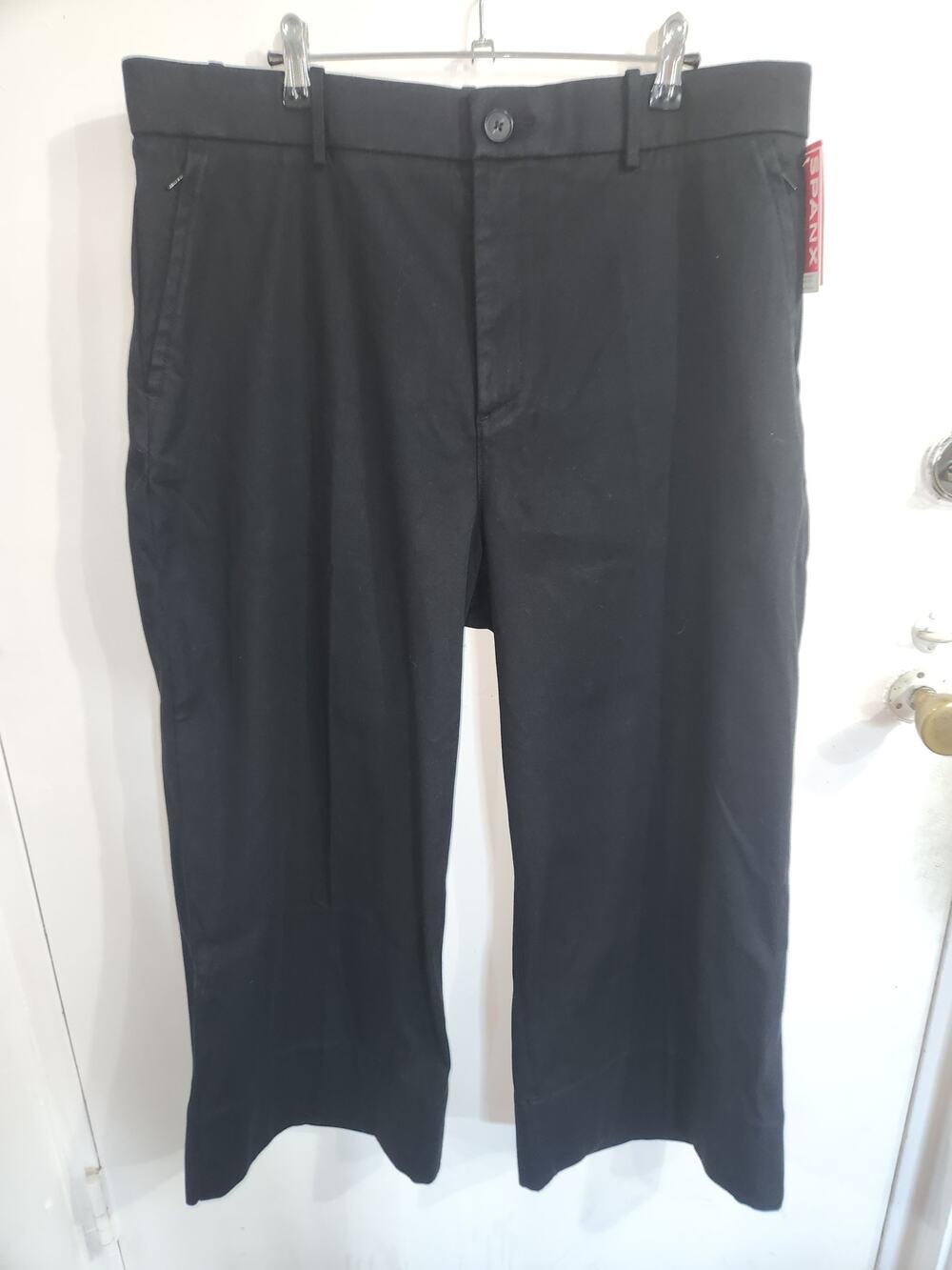 Spanx stretch twill cropped wide leg pant XL NwT